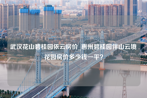 武汉花山碧桂园依云房价_惠州碧桂园伴山云境花园房价多少钱一平？